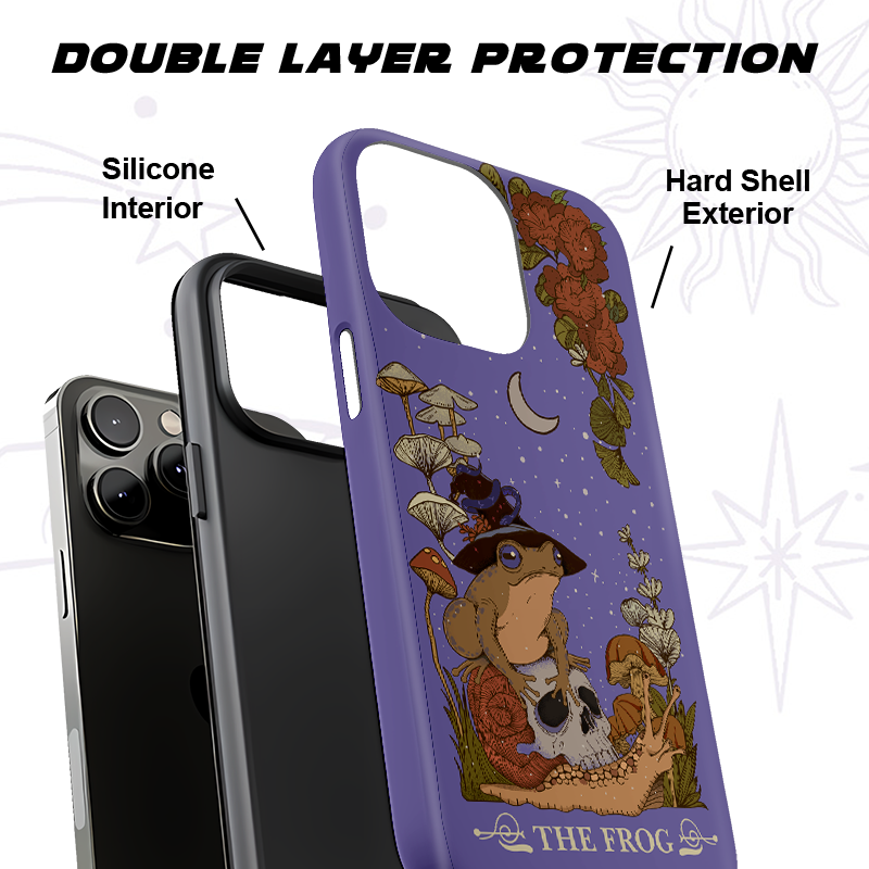 Purplehecate The Frog Tarot Phone Case