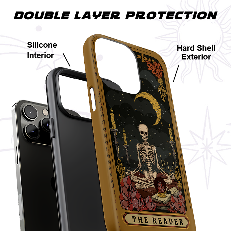 Purplehecate The Reader Tarot Phone Case