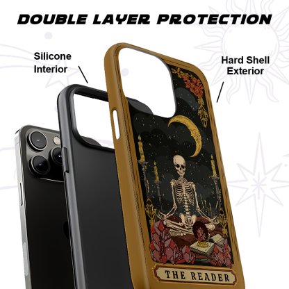 Purplehecate The Reader Tarot Phone Case