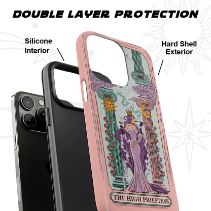 Purplehecate The High Priestess Tarot Phone Case
