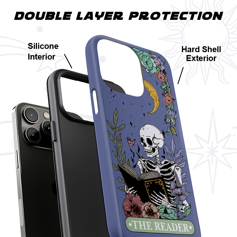 Purplehecate The Reader's Phone Case