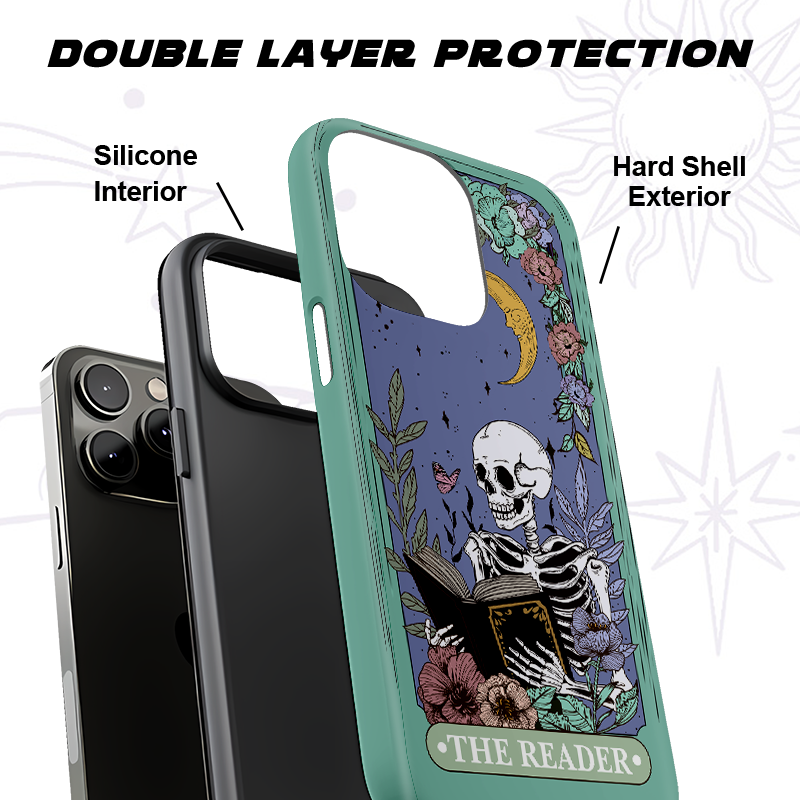 Purplehecate The Reader's Tarot Phone Case