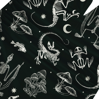 Purplehecate Prehistoric Fantasy One-Piece Swimsuit