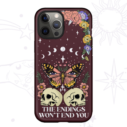Purplehecate The Endings Won't End You Phone Case