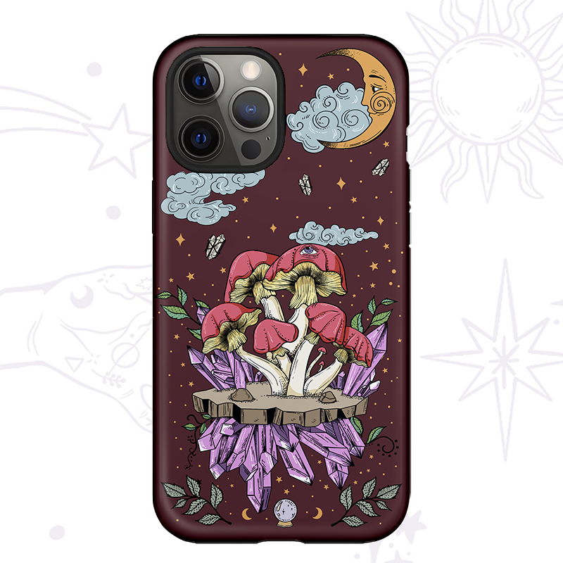Purplehecate Fantasy Mushroom Phone Case