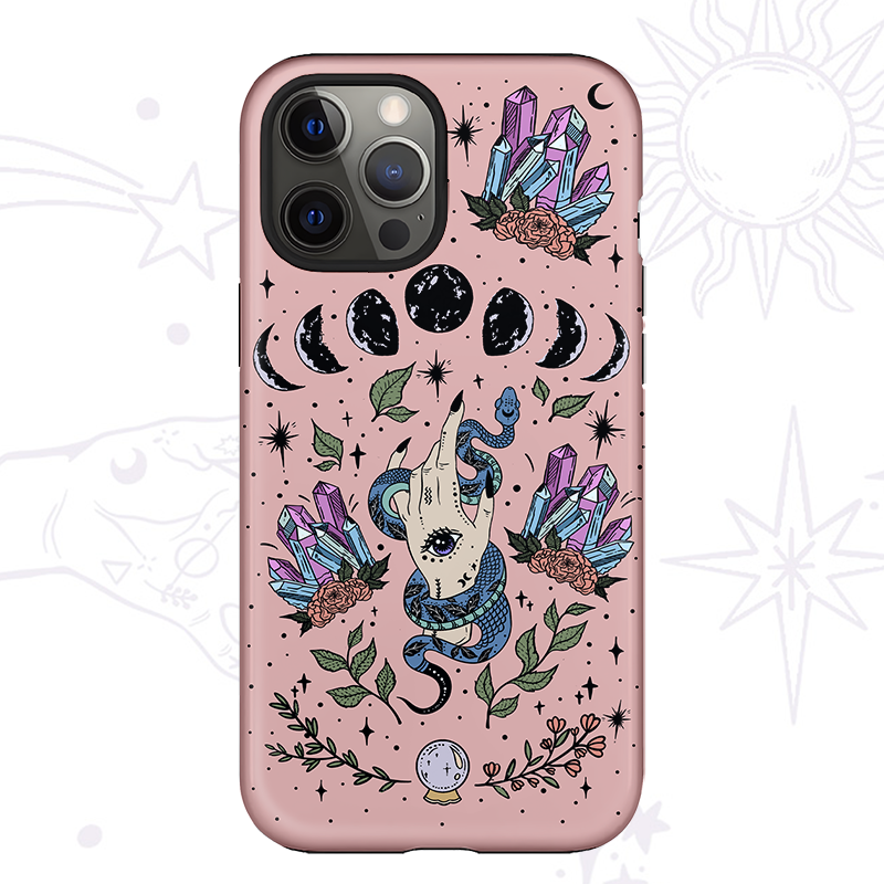 Purplehecate Reach For The Moon Phone Case