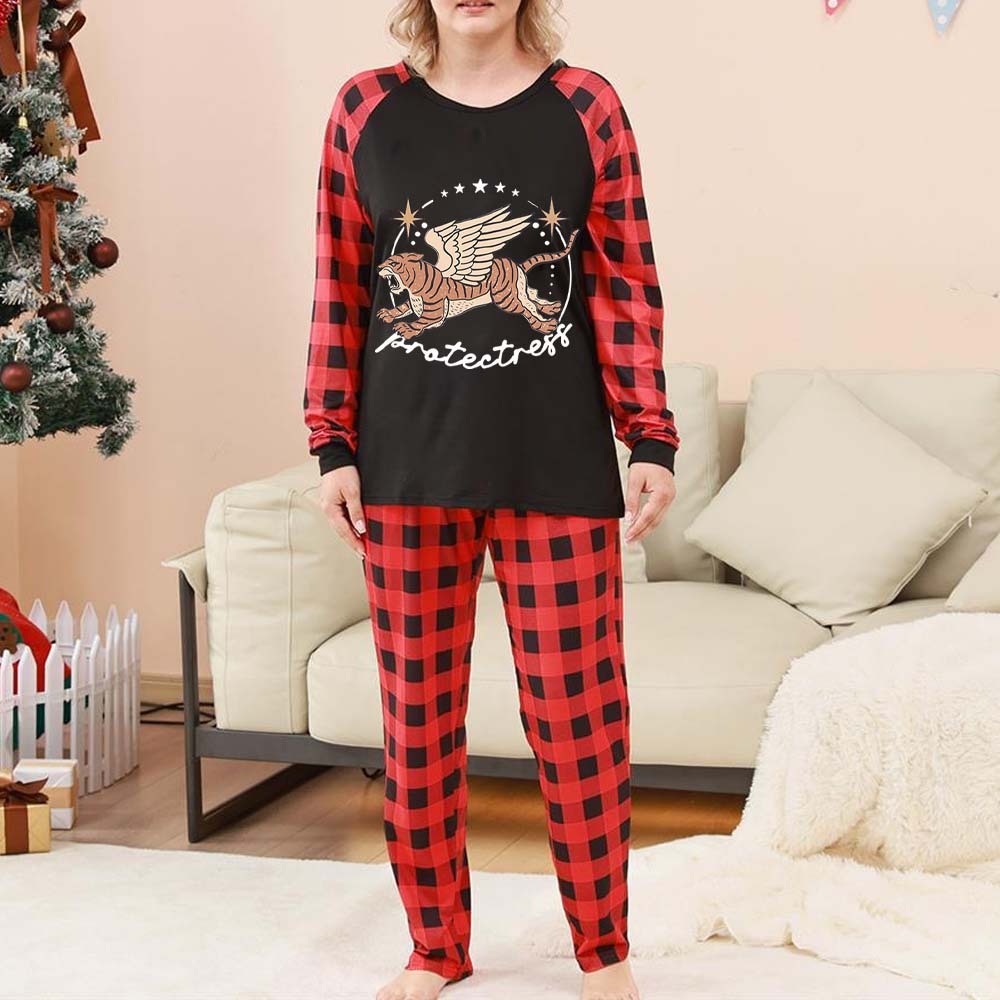 Purplehecate Protectress Christmas Pajamas
