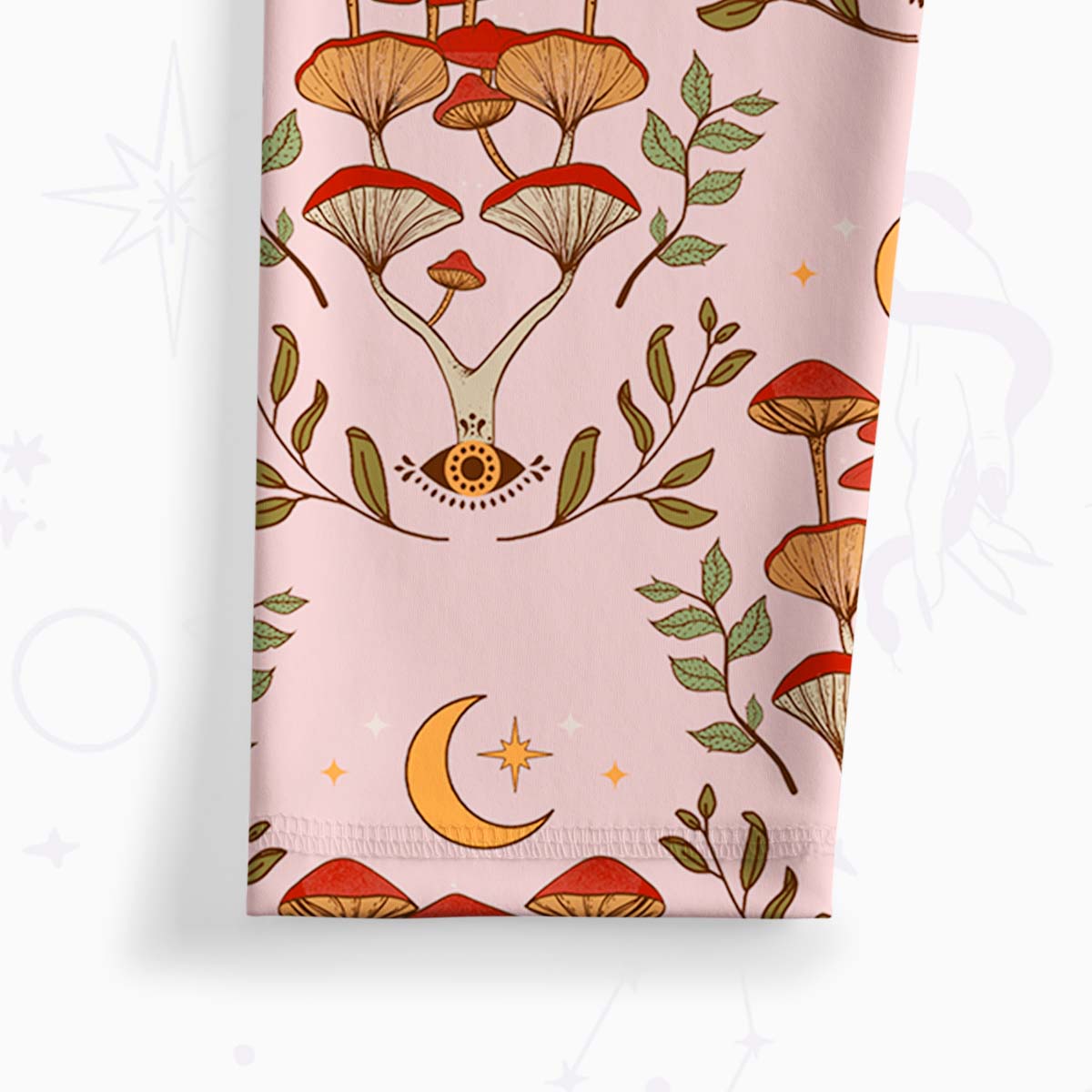 Purplehecate Psychedelic Mushrooms Yoga Pants