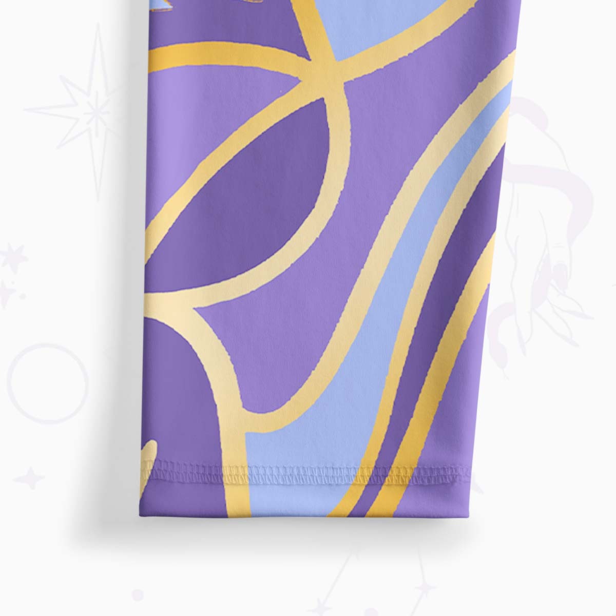 Purplehecate Divination Night Print Yoga Pants