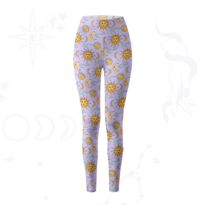 Purplehecate Magic of Sun and Moon Yoga Pants