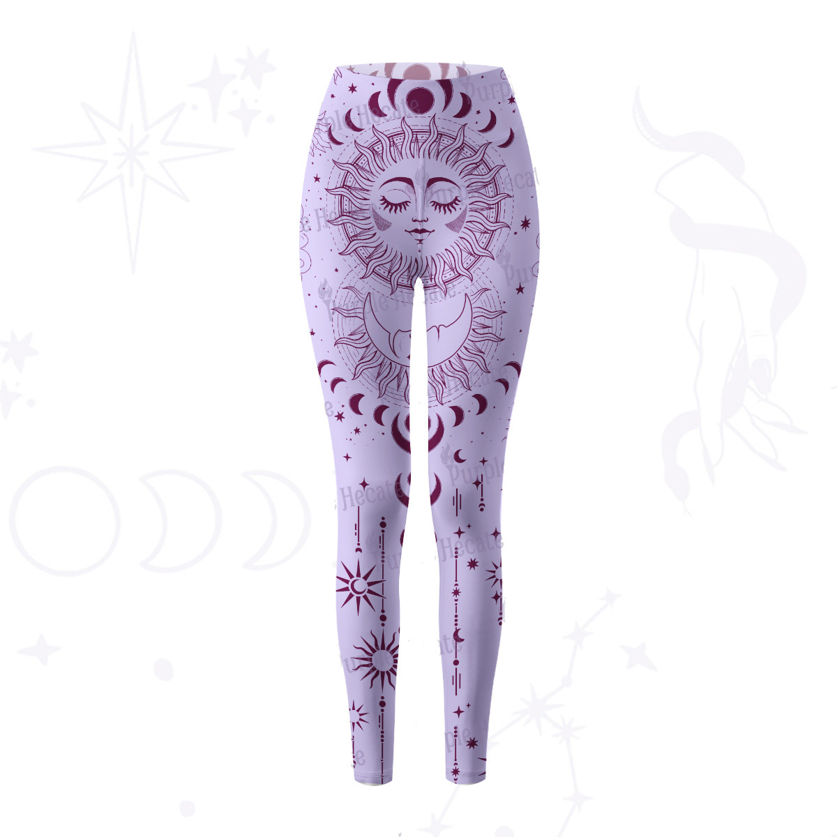 Purplehecate Lunar Eclipse Yoga Pants