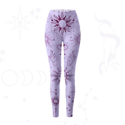Purplehecate Solar Oracle Yoga Pants