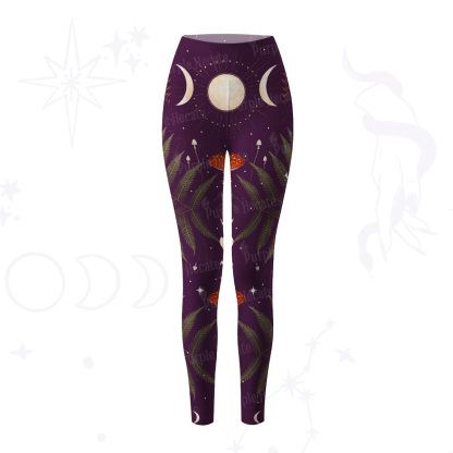 Purplehecate Moonlit Mushroom Gown Yoga Pants