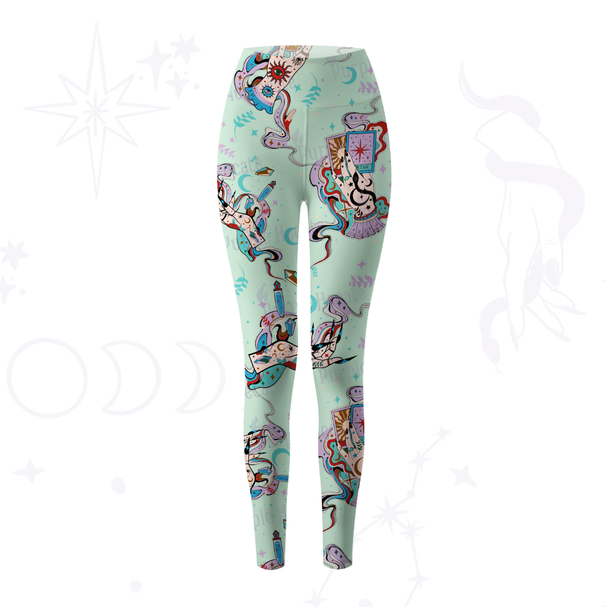 Purplehecate Astrological Secrets Yoga Pants