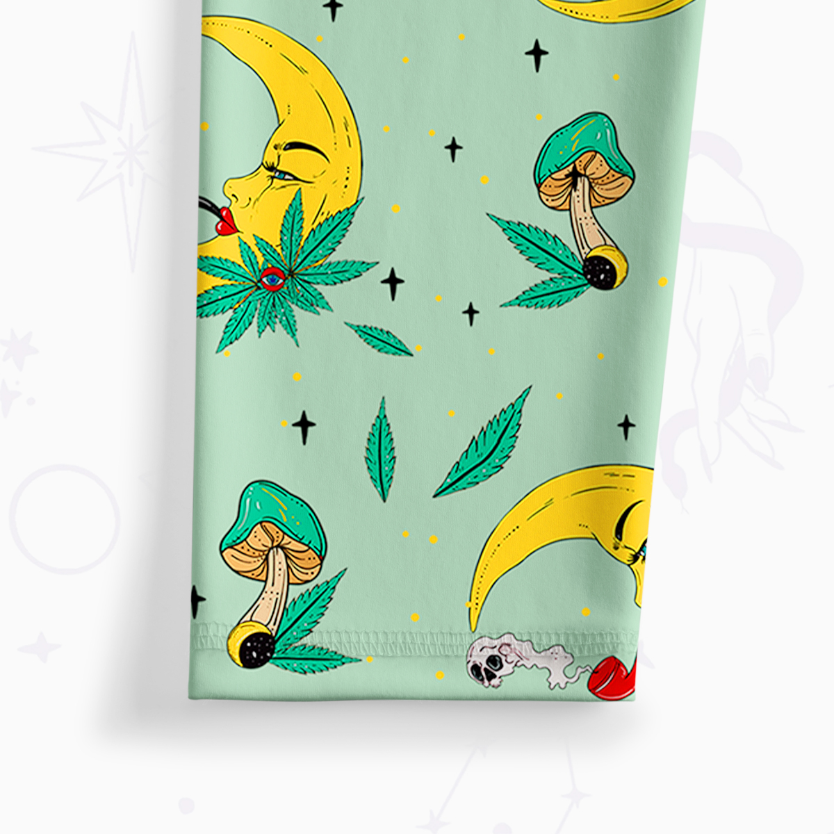 Purplehecate The Midnight Smoker Yoga Pants