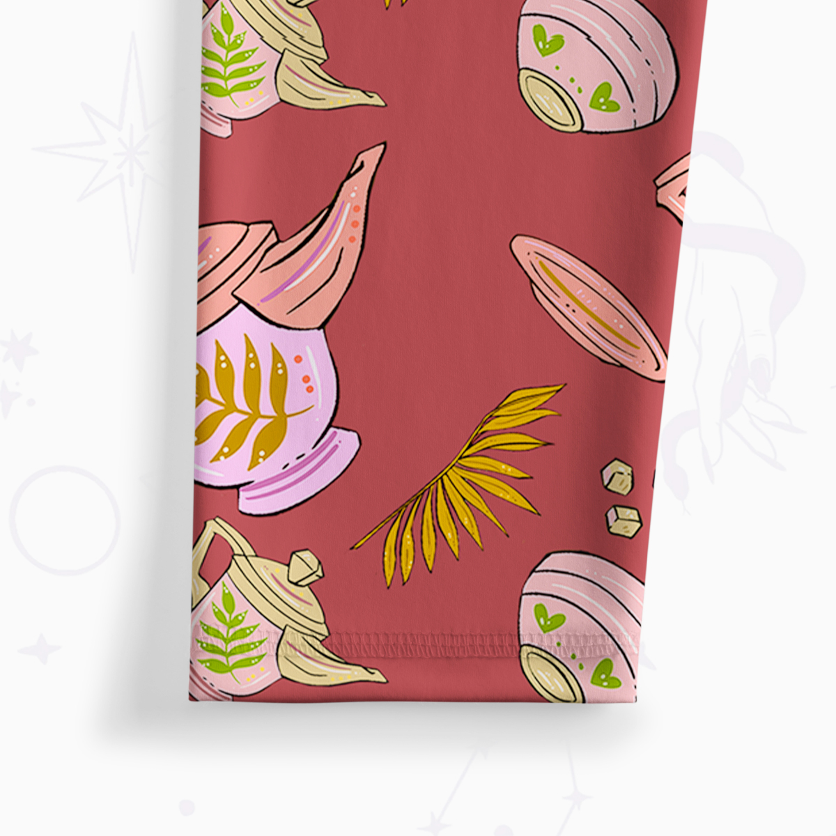 Purplehecate Mystical Teapot Yoga Pants