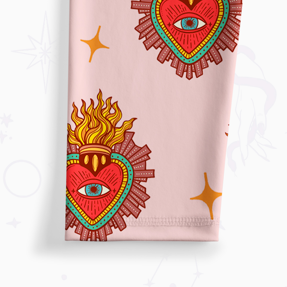 Purplehecate Sacred Heart Yoga Pants