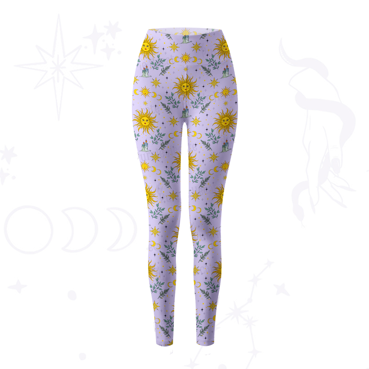 Purplehecate Magic Sun Yoga Pants