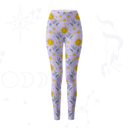 Purplehecate Magic Sun Yoga Pants