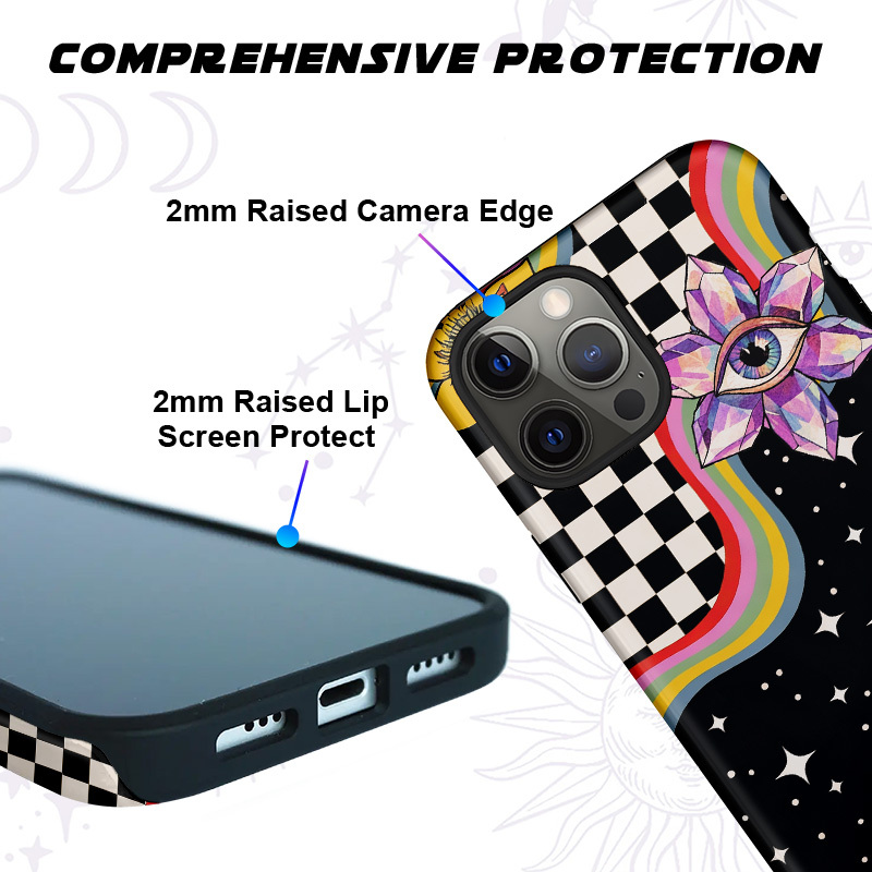 Purplehecate Enchanted Mushroom Eye Blossom Phone Case