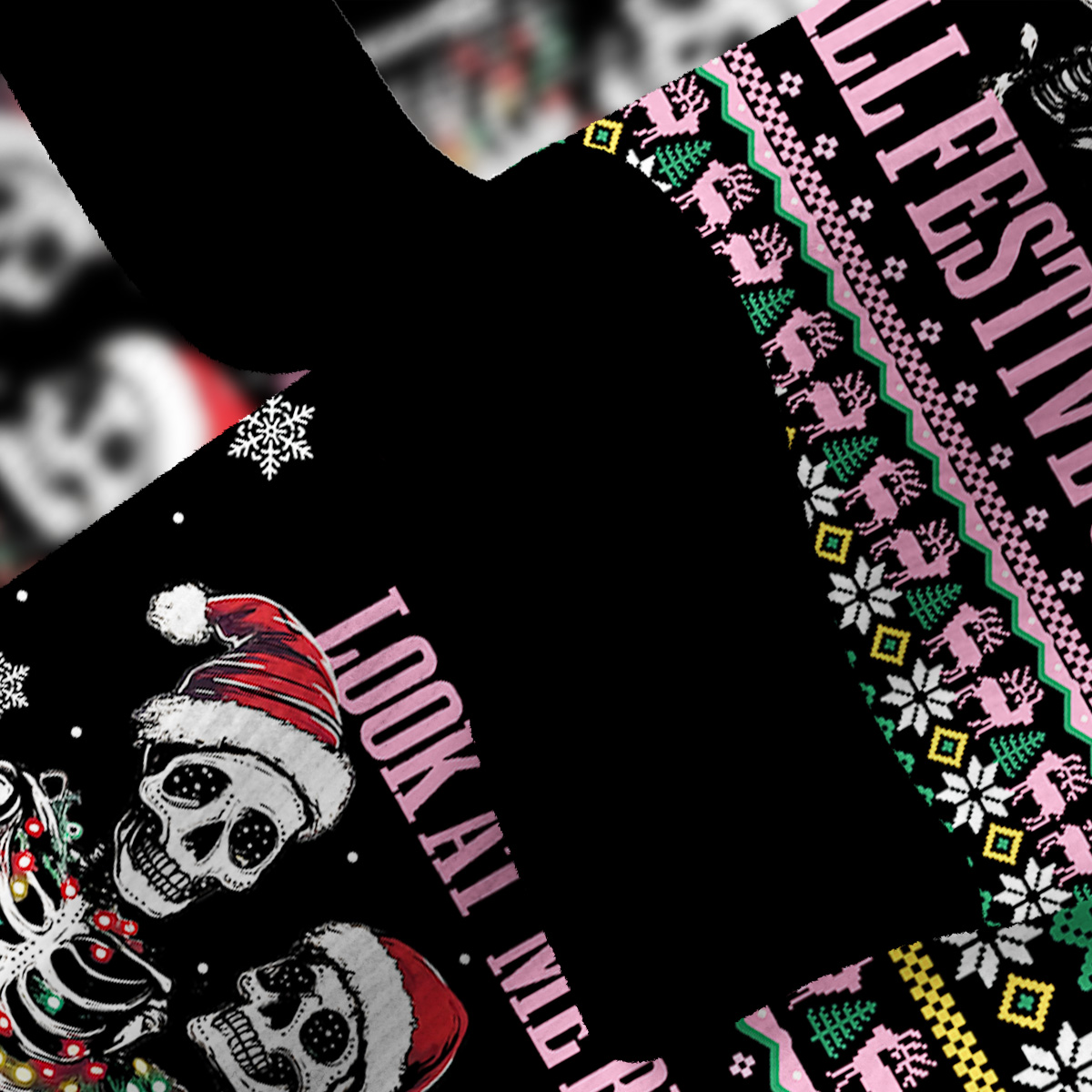 [Copy]Purplehecate Neon Cat Party Fuzzy Ugly Christmas Sweatshirt