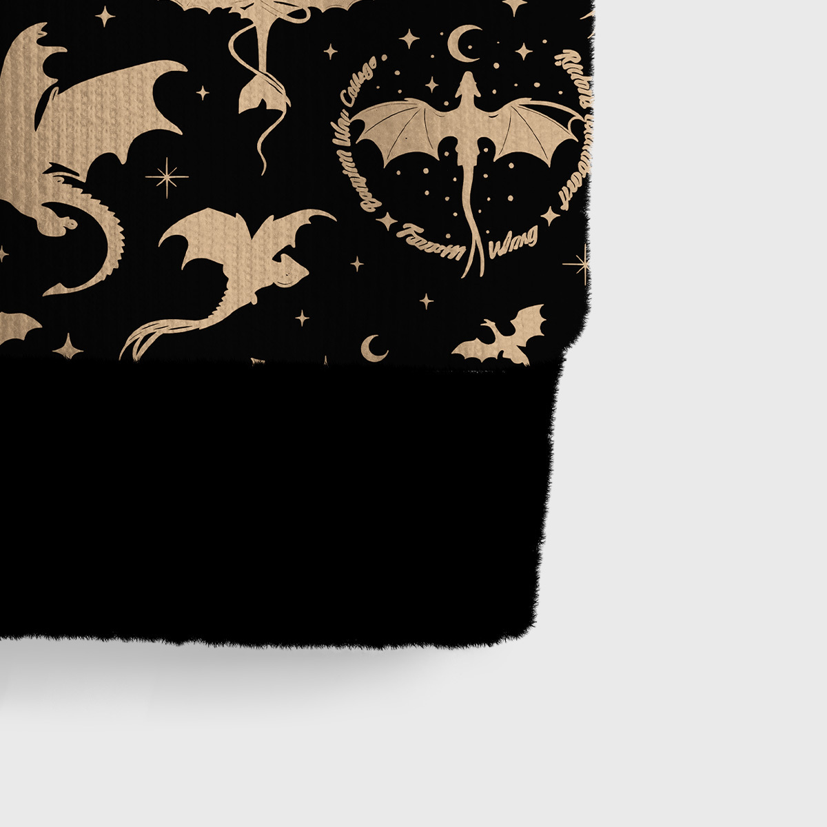 Purplehecate Fantasy Dragon Allover Ugly Sweater Vest