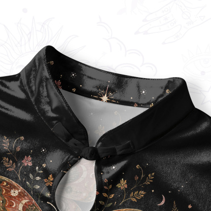 Purplehecate Moon Moth in the Enchanted Fores Velvet Bodycon Dress