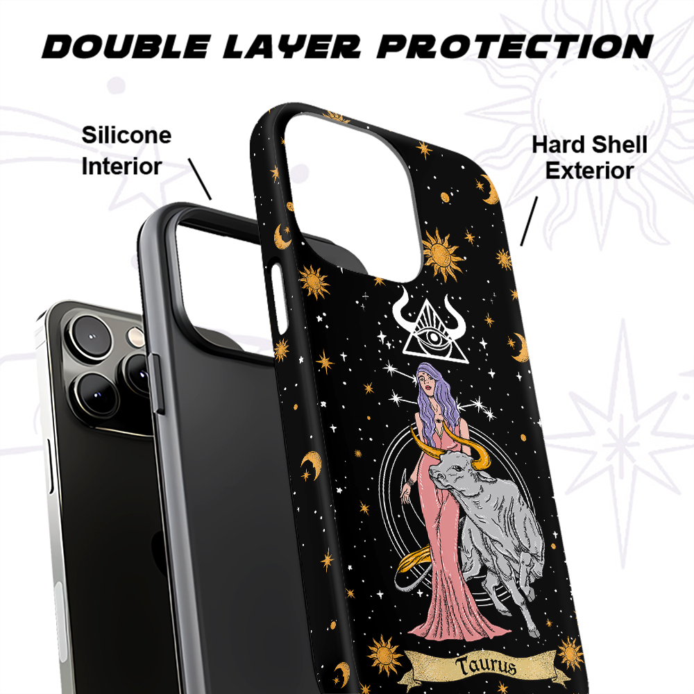 Purplehecate Taurus Zodiac Phone Case
