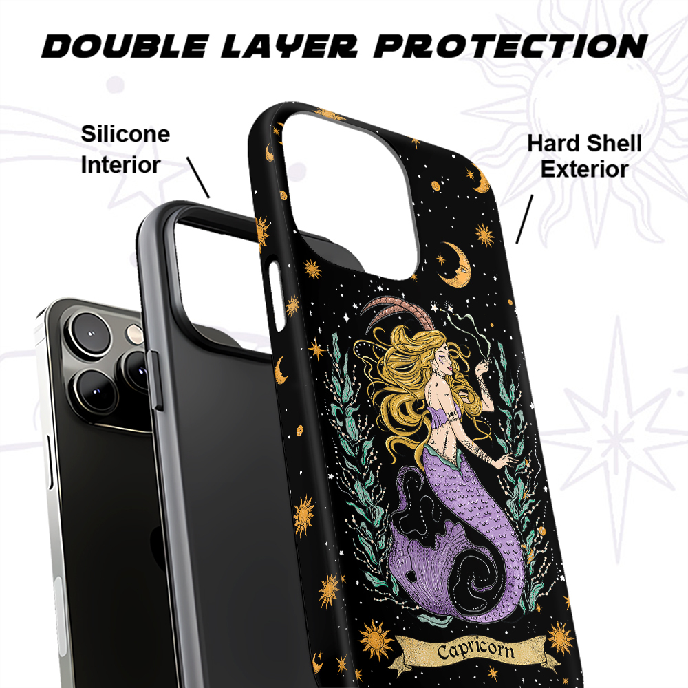 Purplehecate Capricorn Zodiac Phone Case