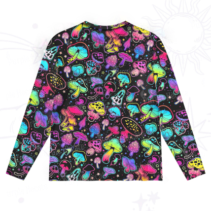 Purplehecate Mystic Love-Eye Mesh Long Sleeve Top