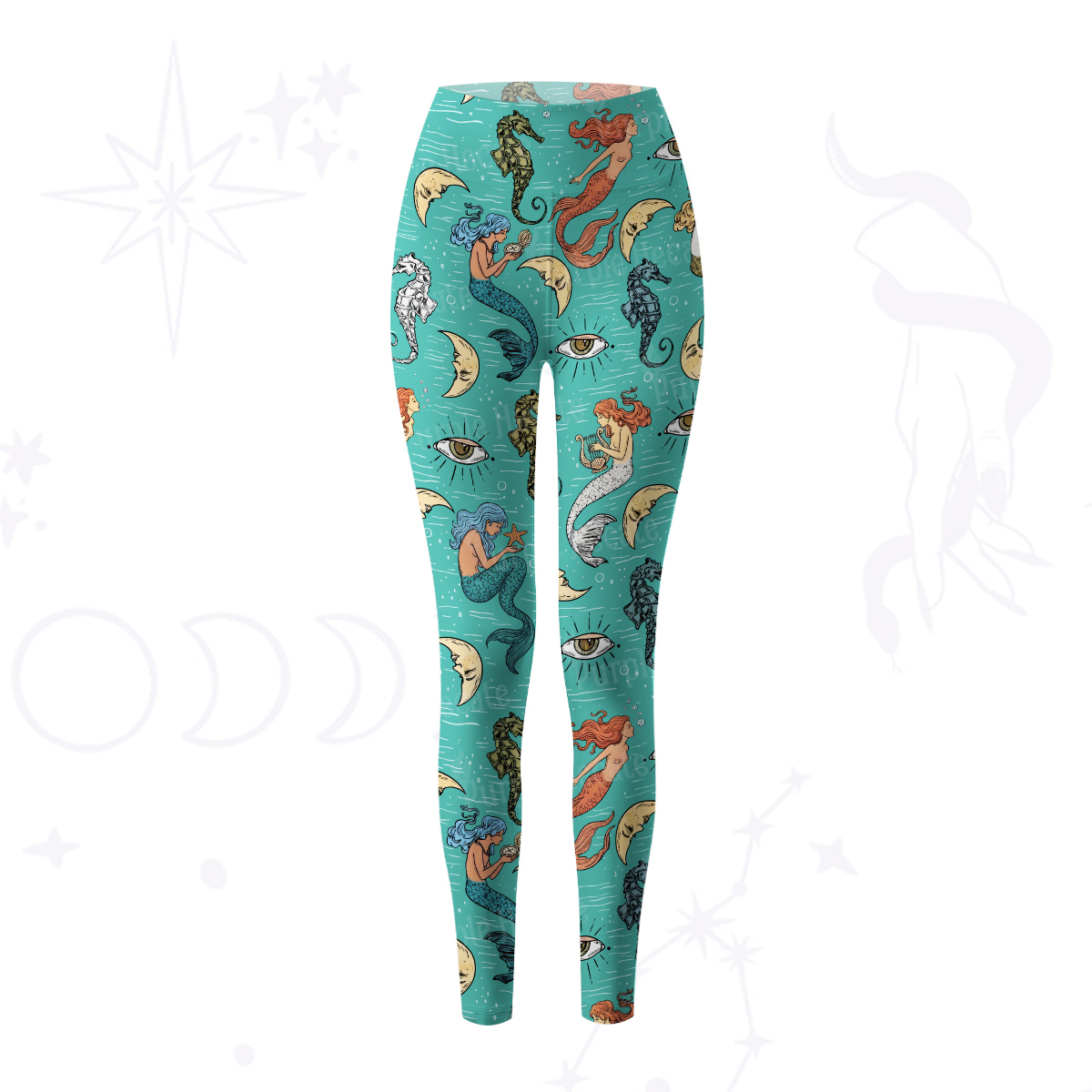 Magic Purplehecate Mystical Tarot Yoga Pants