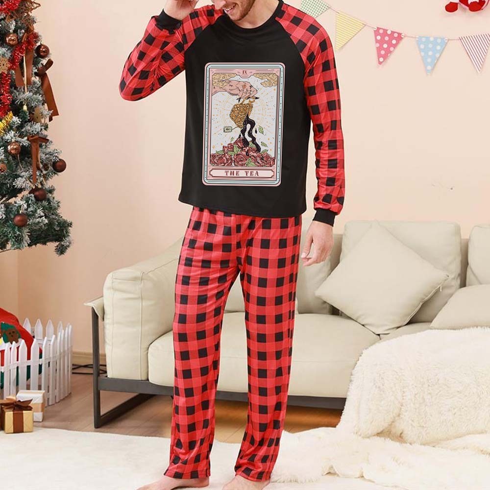 Purplehecate The Tea Tarot Christmas Pajamas