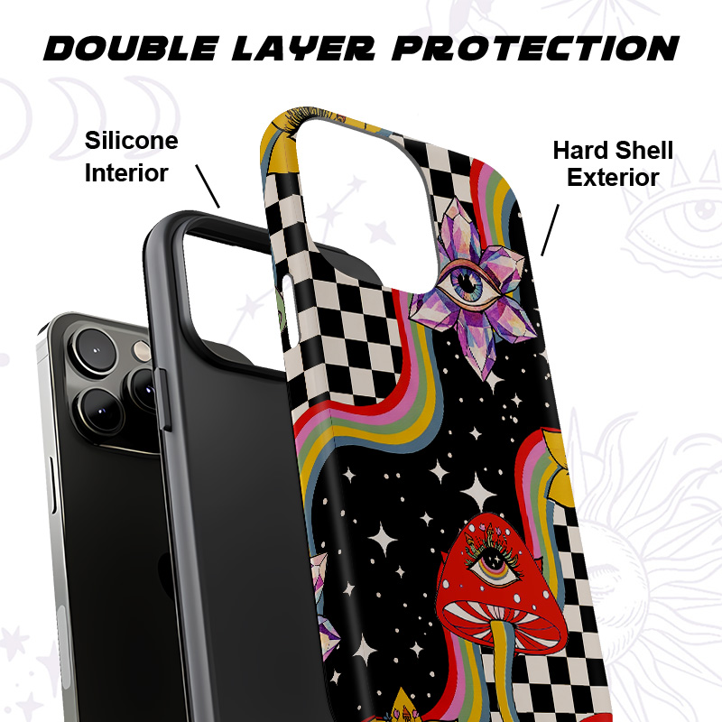 Purplehecate Enchanted Mushroom Eye Blossom Phone Case