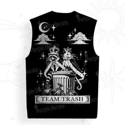Purplehecate The Team Trash Kingdom Ugly Sweater Vest