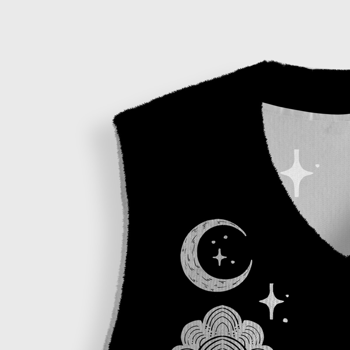 Purplehecate Raccoon and Opossum’s Trash Kingdom Ugly Sweater Vest