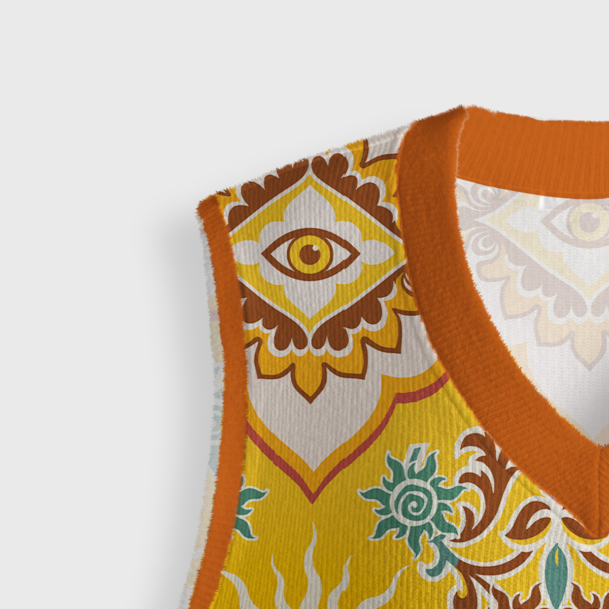 Purplehecate Solar Whispers Witch Ugly Sweater Vest