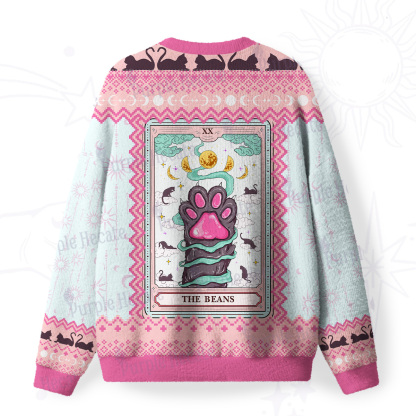 [Copy]Purplehecate Everything Is Fine Christmas Fuzzy Ugly Sweatshirt