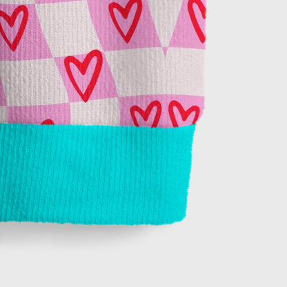 Purplehecate Savage Leopard Evil Eye Ugly Sweater Vest