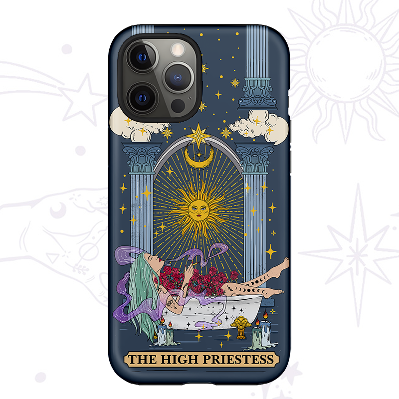 Purplehecate The High Priestess Phone Case