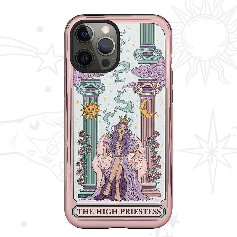 Purplehecate The High Priestess Phone Case