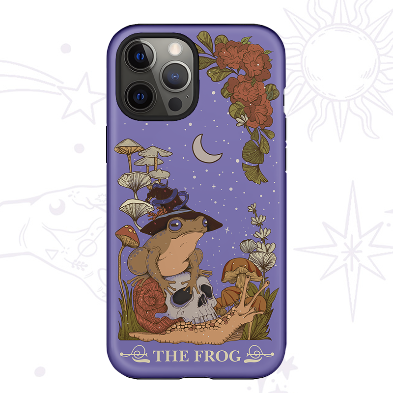 Purplehecate The Frog Tarot Phone Case