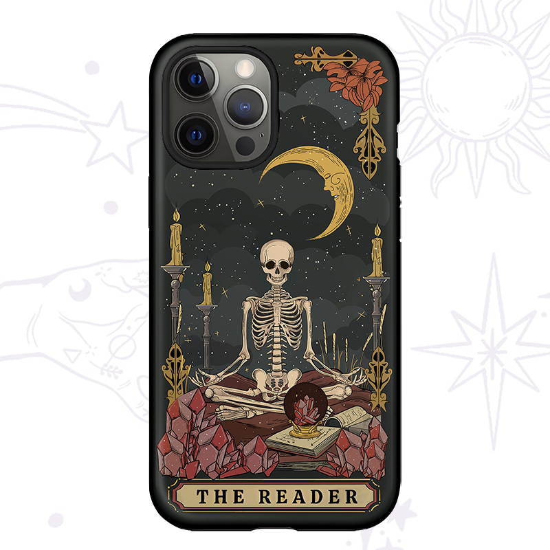 Purplehecate The Reader Phone Case
