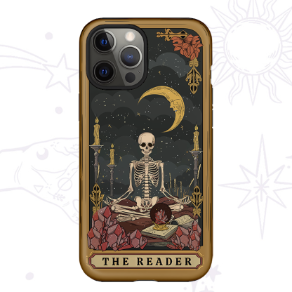 Purplehecate The Reader Tarot Phone Case