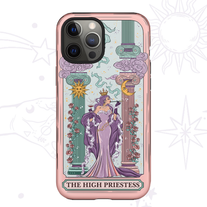 Purplehecate The High Priestess Tarot Phone Case