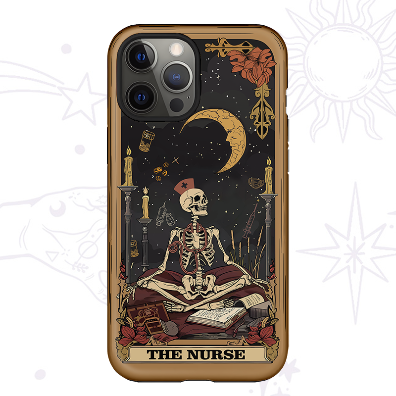 Purplehecate The Nurse Tarot Card Phone Case