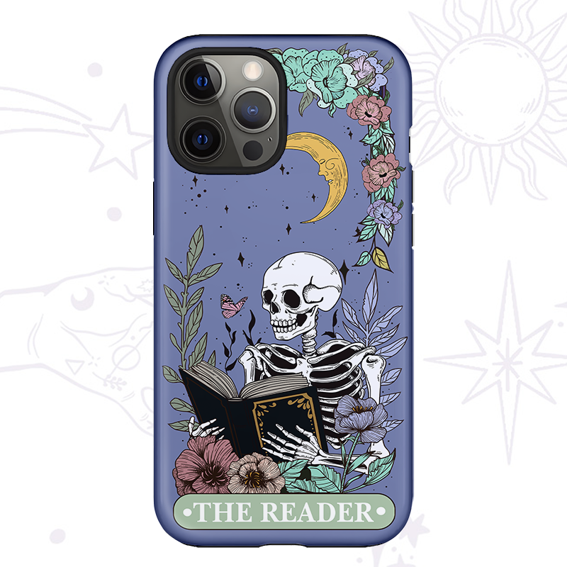 Purplehecate The Reader's Phone Case