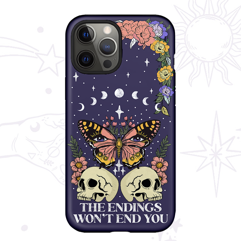 Purplehecate The Endings Won't End You Phone Case