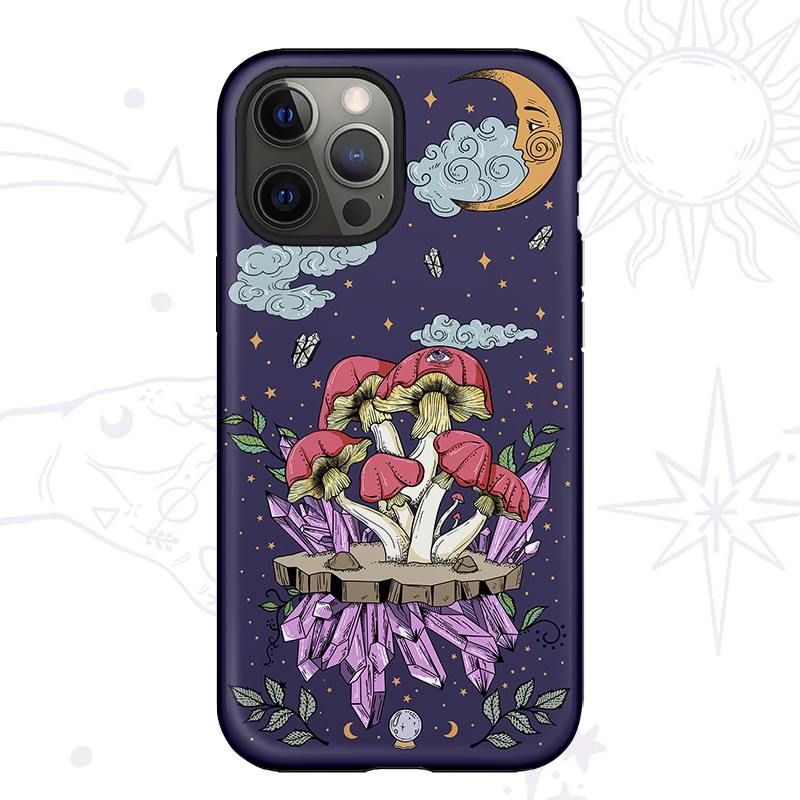 Purplehecate Fantasy Mushroom Phone Case