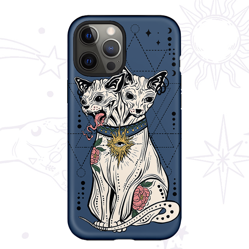 Purplehecate The Cat Goddess Bastet Phone Case