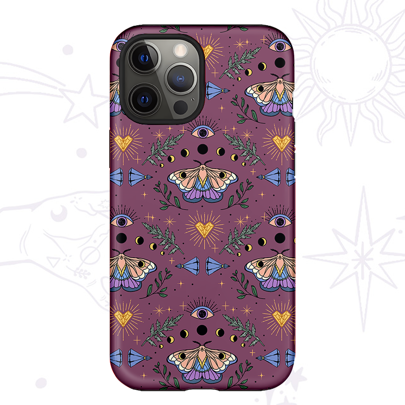 [Copy]Purplehecate Phases of the Moon Bee Phone Case